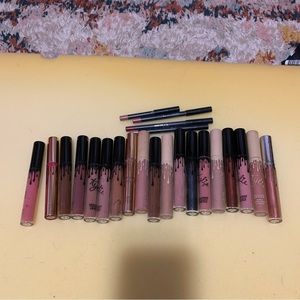 Lot of Kylie cosmetics lip kit liquid lipsticks, discontinued